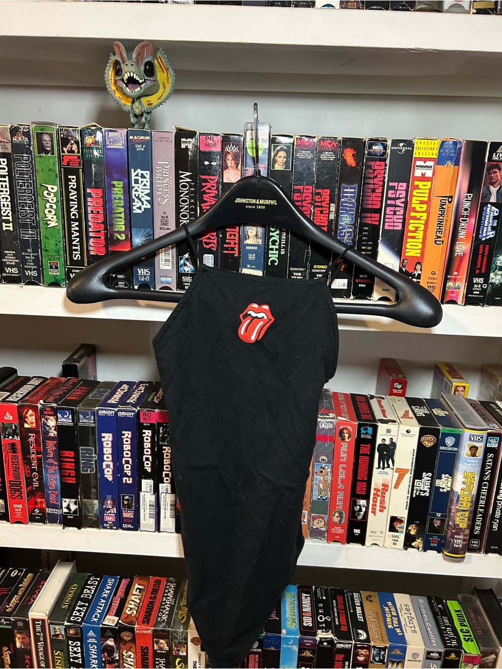 the Rolling Stones Black Women’s Tank Bodysuit